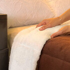 Cobredom Sherpa Queen Dupla Face Pele De Carneiro Tam 2,20m X