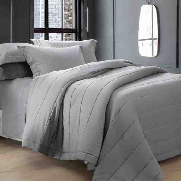 Cobreleito 3 Peças Casal Chambret Silver Kacyumara