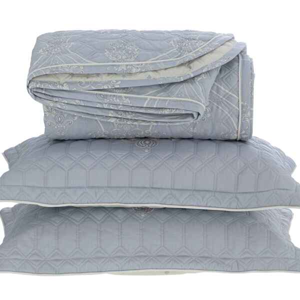 Cobreleito 3 Peças King Lázio France Kacyumara