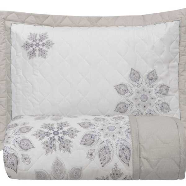 Cobreleito 3pc Casal 200 Fios Vida Bela Tunice Kacyumara