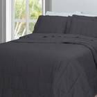 Cobreleito 3pc Queen Satineé Square Chumbo Kacyumara