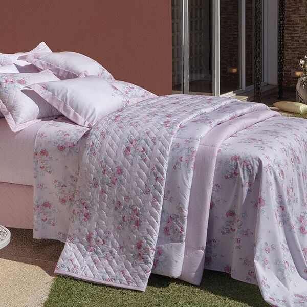 Cobreleito 3pc Queen Vida Bela Romana Kacyumara