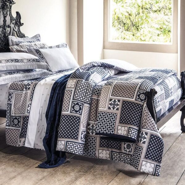 Cobreleito Casal Satinee 3 Pc 300 Fios Luvre Kacyumara