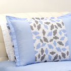 Cobreleito Nuvem Azul Solteiro 03 Pçs [f101]