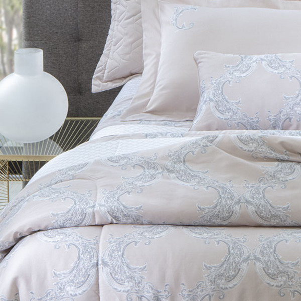 Cobreleito Satinee Kacyumara 300 Fios Alind - Casal