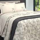 Cobreleito Vida Bela Kacyumara 200 Fios Lunne - King