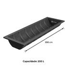 Cocho 200 Litros Preto - Gplas