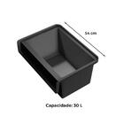 Cocho 30 Litros Preto - Gplas