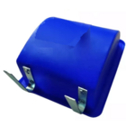 Cocho Comedouro Ração Cavalo Cães 05l Azul