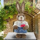 Coelha De Páscoa Decoração Enfeite Coelhinha 31 Cm