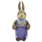 Coelha De Páscoa Decoração Enfeite Coelhinha 33cm