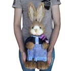 Coelha De Páscoa Decoração Enfeite Coelhinha 44cm