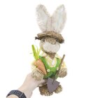 Coelho De Páscoa Decoração Enfeite Coelhinho 34cm