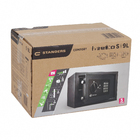 Cofre com Senha Aço Cinza Standers