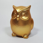 Cofre Coruja - Dourado