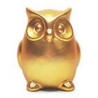 Cofre Coruja - Dourado