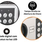 Cofre De Segurança 23x17  Preto