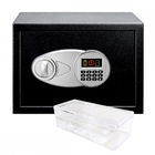 Cofre Digital Em Aço Com Senha E Divisória Removível - 14 L +