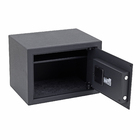 Cofre Digital Senha e Chave 15L 25x35x25cm Parede Aço Cinza