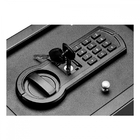 Cofre Eletrônico De Gaveta Com Senha E Chaves + Estojo Tipo C