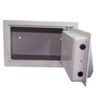 Cofre Eletrônico Digital 31x20x20cm com 2 Chaves Branco - NCD