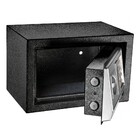 Cofre Eletrônico Digital Em Aço Preto Ordene