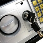 Cofre Eletrônico Digital Grande 31x20x20cm Chave Reserva