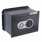 Cofre Embutir com Senha e Chave 16L 25x35x20cm Cinza 25BWK Safewell