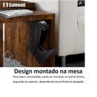 Cofre Modelo Qv0101e  C/ Biometria  Digital E Mecânico