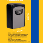 Cofre Porta Chaves De Parede Ou Porta Modelo Kl0103k