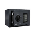 Cofre Sobrepor Chave Senha 4,2L 15x20xcm Cinza