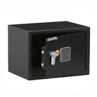 Cofre Sobrepor com Chave e Senha 21,8L 25x35x25cm Preto Yale