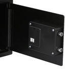 Cofre Sobrepor com Chave e Senha 21,8L 25x35x25cm Preto Yale