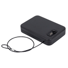 Cofre Sobrepor com Senha 1,5L 4,5x16,5x24cm Preto pc95c Safewell