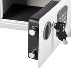 Cofre Sobrepor com Senha 9L 18x28x20cm Branco
