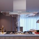 Coifa de Ilha 90cm Inox com Vidro 5 e 6 Bocas com Luz de Led 220V Efficient CE9IX Electrolux