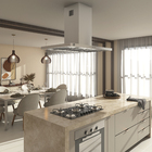 Coifa de Ilha 90cm Inox 220V Tradition Line Fischer