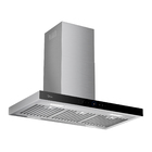Coifa de Ilha 90cm Inox e Preto 5 e 6 Bocas Smart Pro Touch MH90M83ET24MW2 Midea