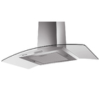 Coifa de Ilha Brastemp com Vidro Temperado Curvo 100 cm 220V