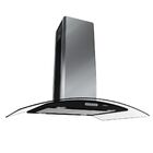 Coifa de Ilha CVC Nardelli Vidro Curvo Black 90cm 220V