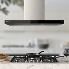 Coifa De Ilha Oster Inox Touch Control 90cm - 127v