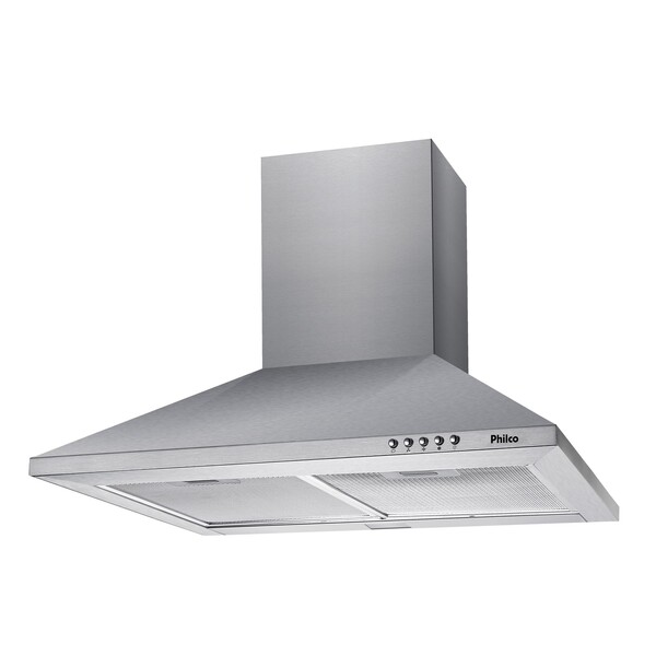 Coifa de Parede 60cm Inox com Vidro 4 Bocas 127V (110V) PCO62I Philco