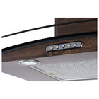 Coifa De Parede 60cm Vidro Curvo Slim Fogatti Wood Com Noguei