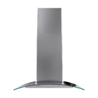 Coifa de Parede 67cm Inox com Vidro 4 Bocas 127V (110V) Inspire CFA365-127 Cadence