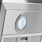 Coifa De Parede 70cm Vidro Curvo Duto Slim Fogatti Inox