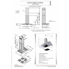 Coifa De Parede 70cm Vidro Curvo Slim Fogatti