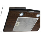 Coifa De Parede 70cm Vidro Curvo Slim Fogatti Wood Com Noguei