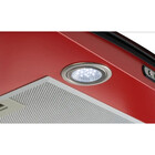 Coifa De Parede 70cm Vidro Curvo Slim Nardelli Red