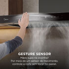 Coifa De Parede 90cm Black Inox Smart Pro Touch Midea Mh90m77