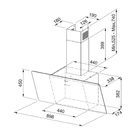 Coifa de Parede 90cm Evo White 220V Franke